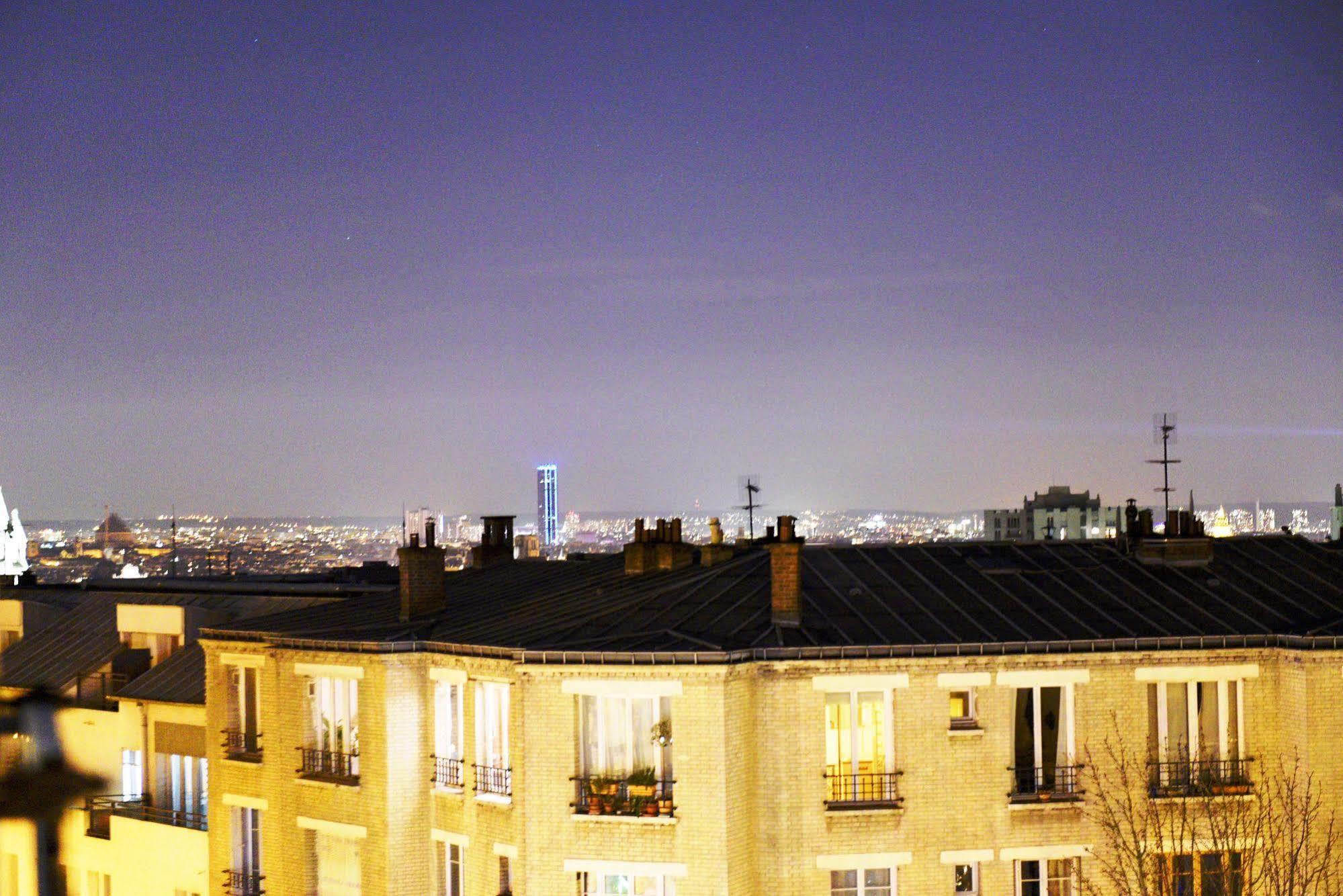 Hotel Ermitage Paris Exterior photo View of the city from the 14th arrondissement